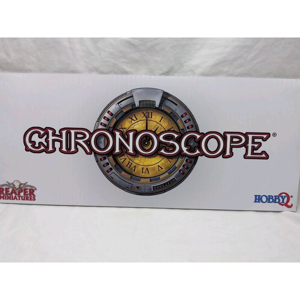 Reaper Miniatures Chronoscope Retail Store Promotional Display Board 14" X 6"